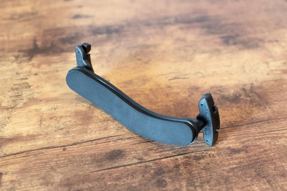 new Everest Violin Viola Shoulder Rest Matte Black 1 10 1 4 haggertys 3