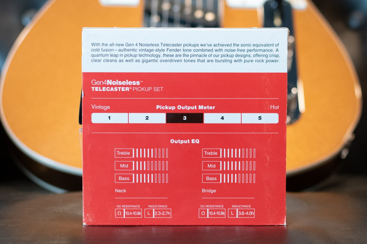 Fender Gen 4 Noiseless Telecaster Pickup Set