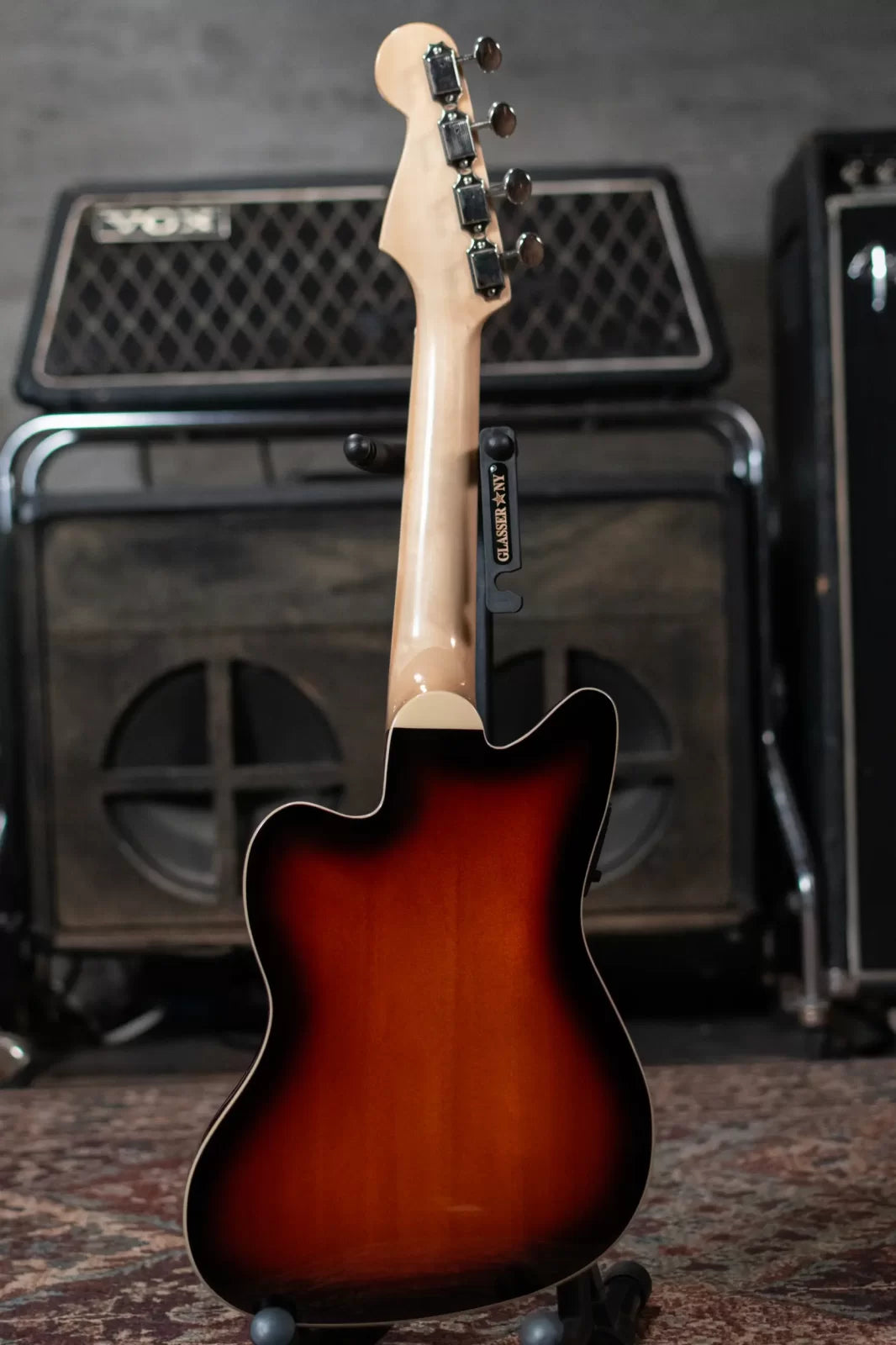 Fender Fullerton Jazzmaster Ukulele - 3 Color Sunburst