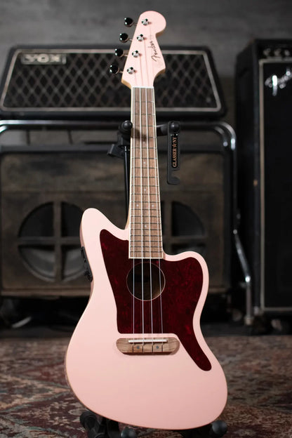 Fender Fullerton Jazzmaster Ukulele, Shell Pink