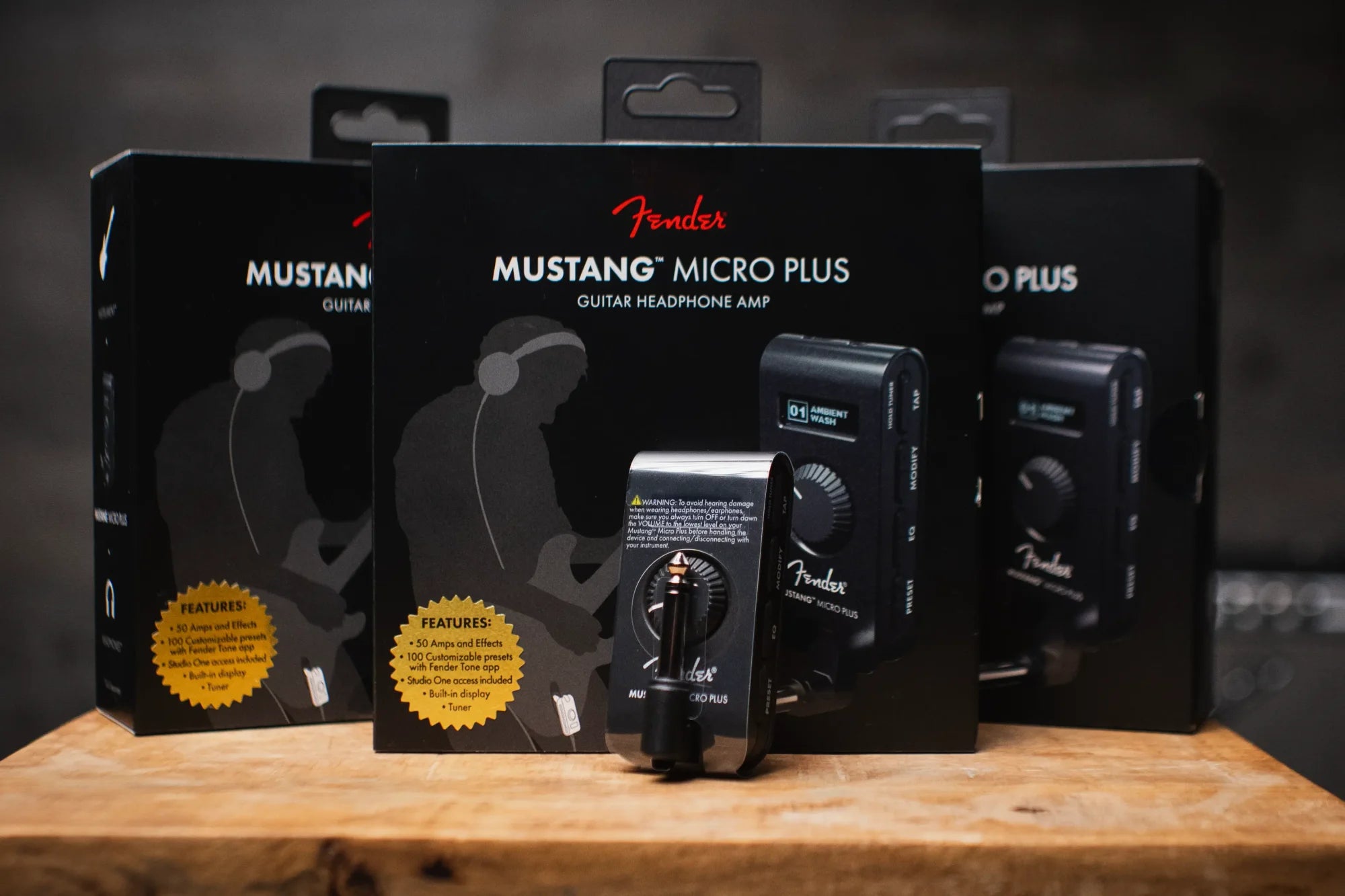 Fender Mustang Micro Plus Headphone Amp