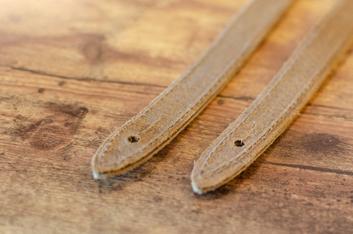 Fender Vintage-Style Distressed Leather Strap