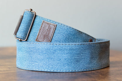 Fender X Wrangler Denim Strap, Light Indigo - Floor Model