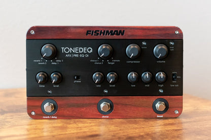 Fishman ToneDEQ AFX Preamp/EQ/DI with Dual Effects