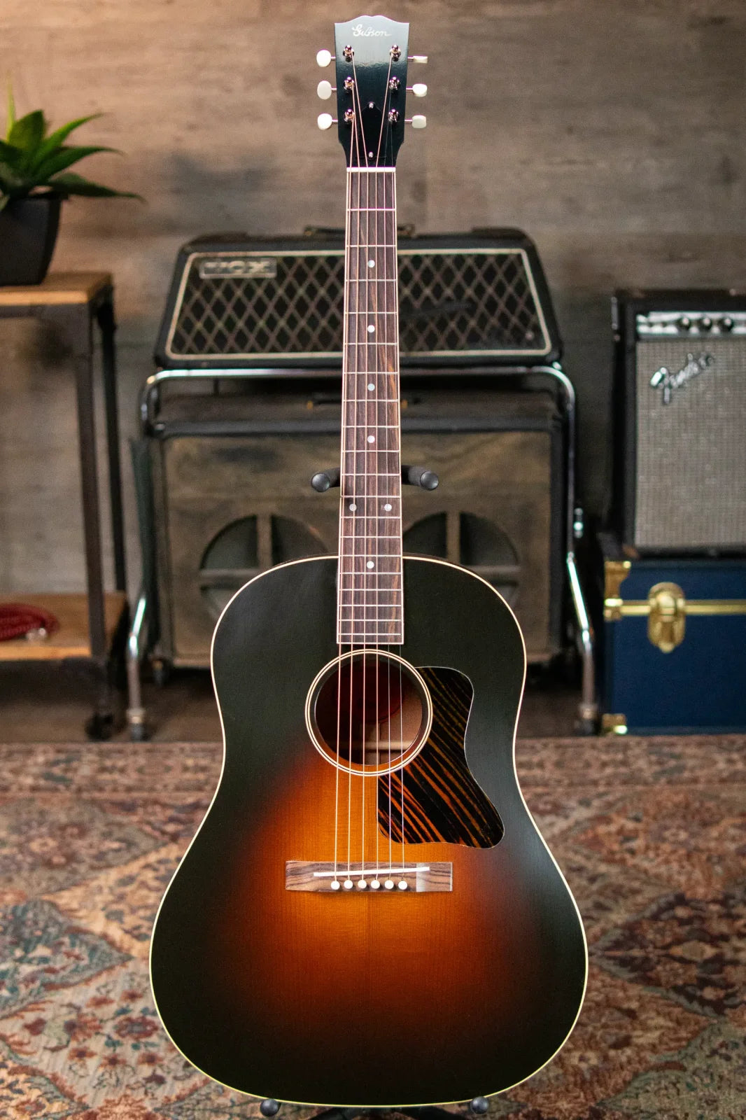 Gibson Custom Shop 1934 Jumbo Acoustic Guitar - Vintage Sunburst with Hardshell Case