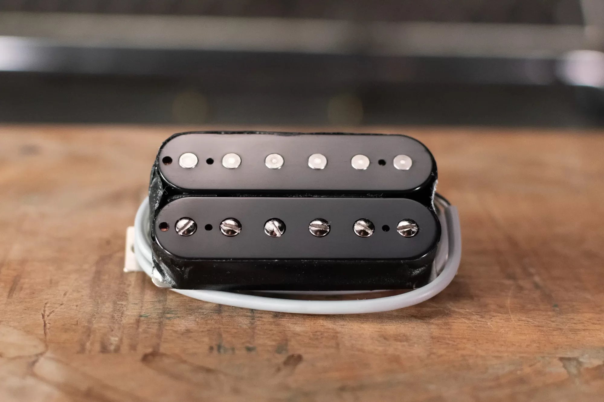 Gibson 498T "Hot Alnico" Pickup - Treble, Double Black, 4-conductor, Potted, Alnico V