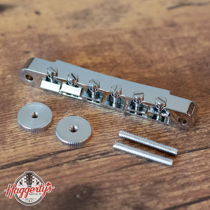 Gibson Historic Spec Non-Wire Bridge Nickel