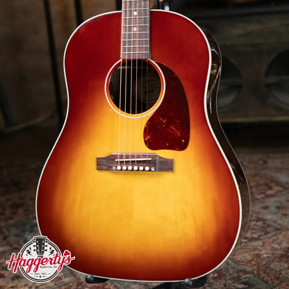 Gibson J-45 Standard Rosewood Acoustic/Electric Guitar - Rosewood Burst with Hardshell Case
