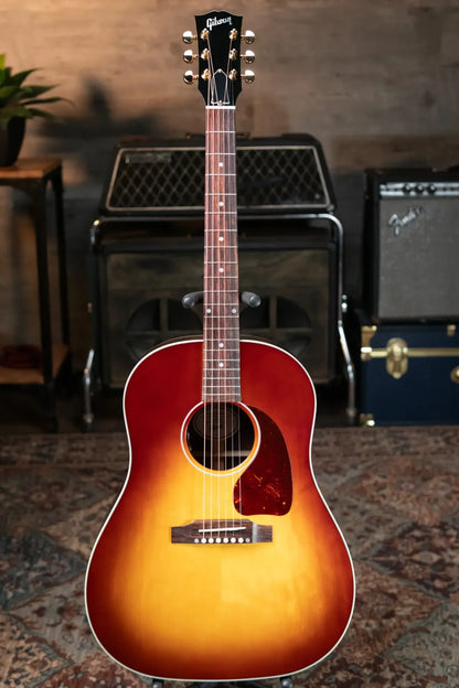 Gibson J-45 Standard Rosewood Acoustic/Electric Guitar - Rosewood Burst with Hardshell Case