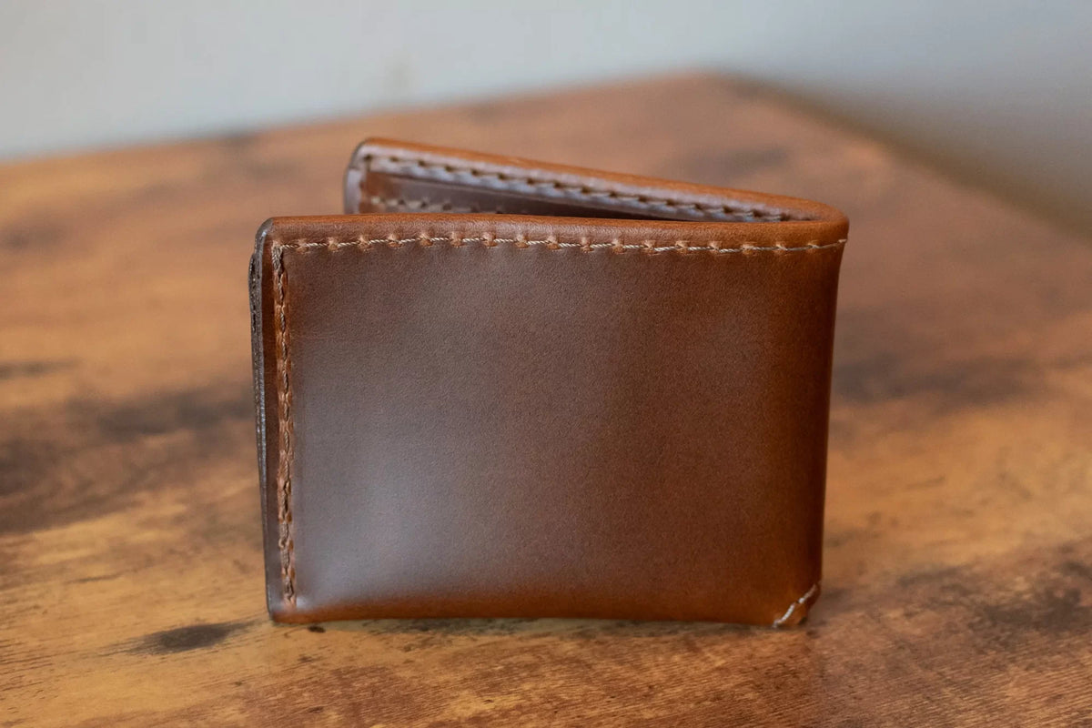 new Gibson Lifton Leather Wallet Brown haggertys 2