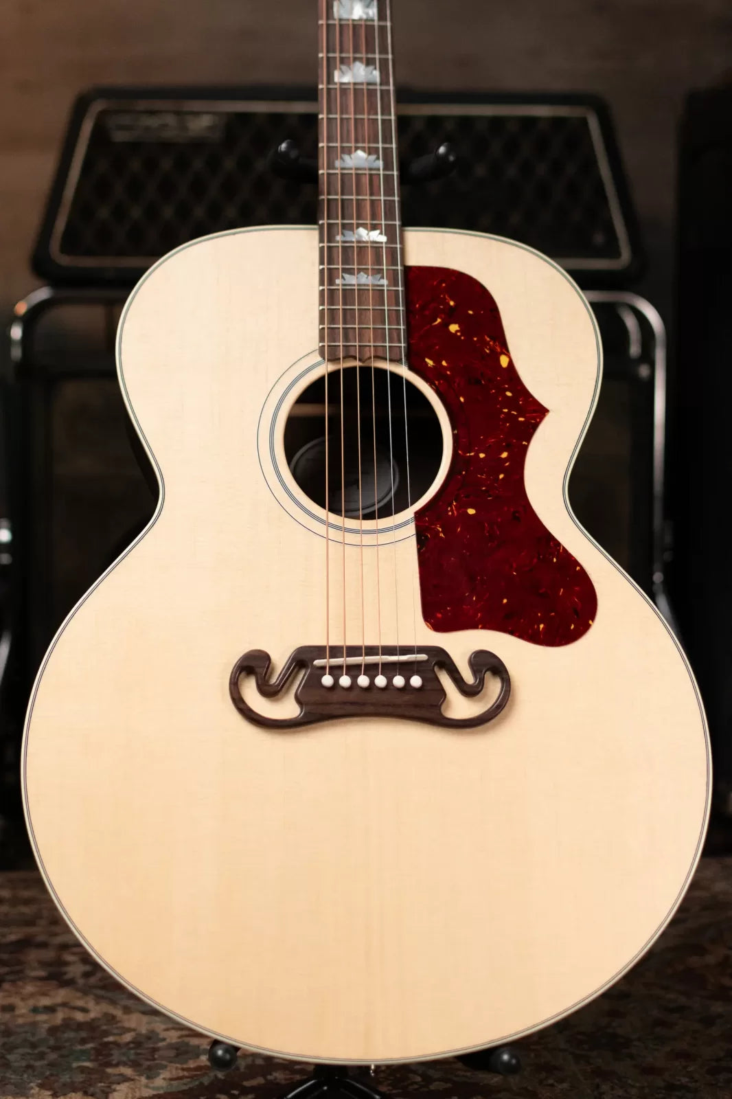 Gibson SJ-200 Studio Rosewood - Satin Natural with Hardshell Case - Floor Model