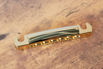 new Gibson Stop Bar Tailpiece Gold haggertys 03