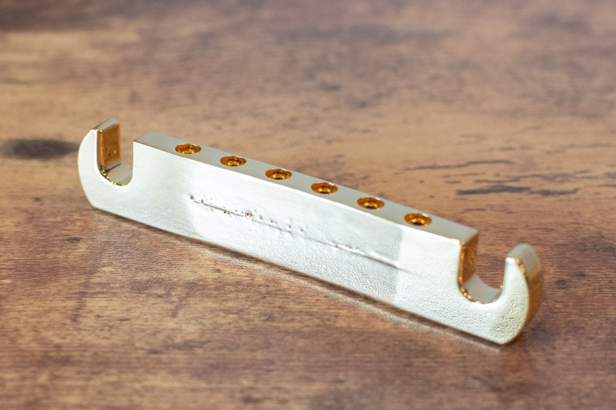 new Gibson Stop Bar Tailpiece Gold haggertys 06