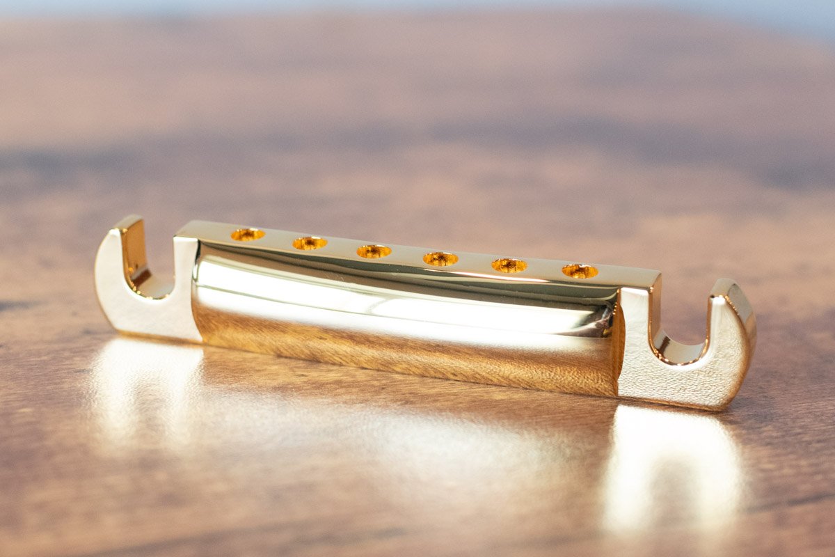 new Gibson Stop Bar Tailpiece Gold haggertys 08
