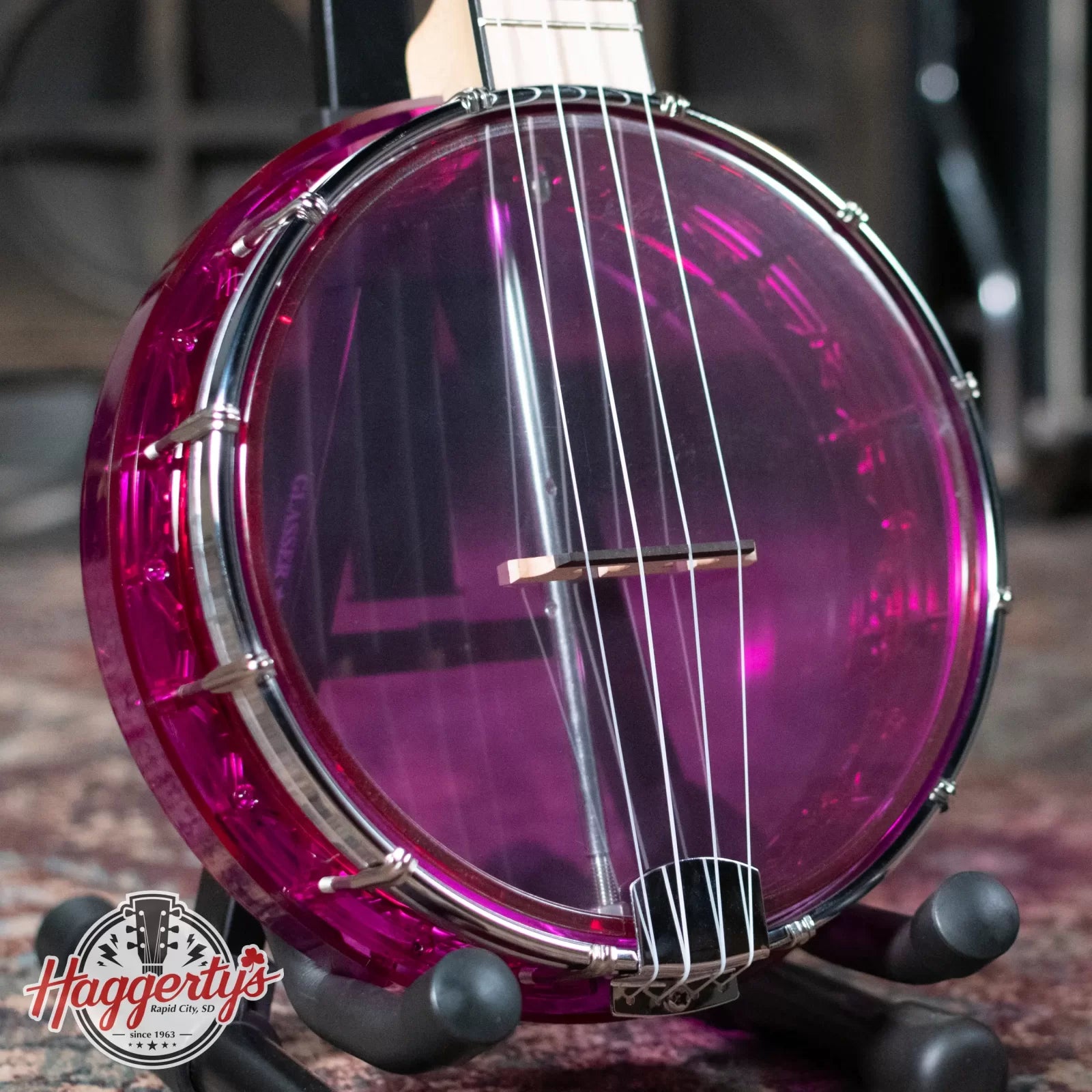 Gold Tone LG-A Little Gem Banjolele, Purple