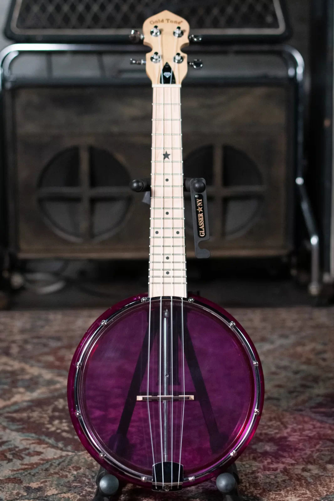 Gold Tone LG-A Little Gem Banjolele, Purple