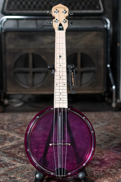 Gold Tone LG-A Little Gem Banjolele, Purple