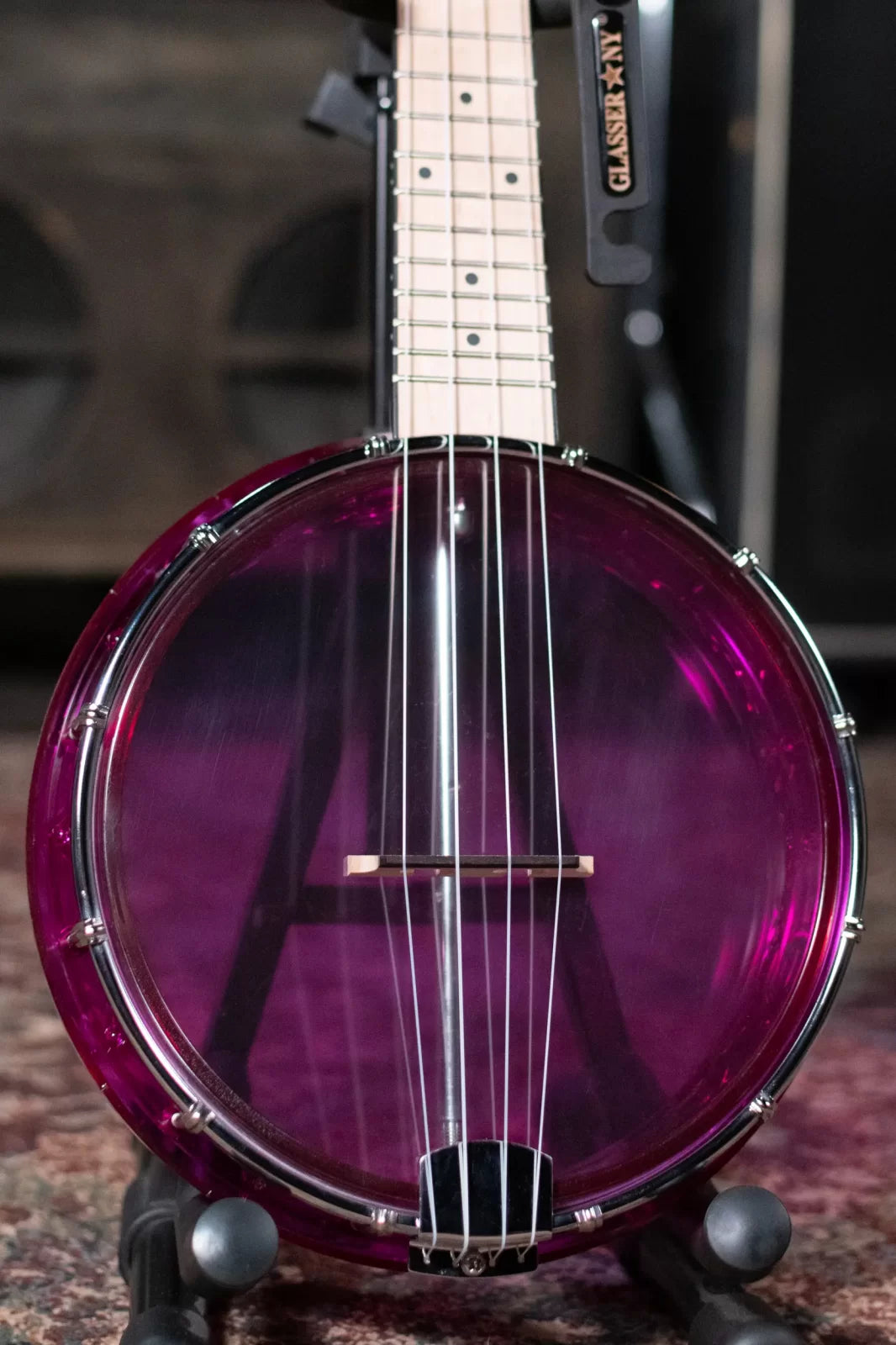Gold Tone LG-A Little Gem Banjolele, Purple