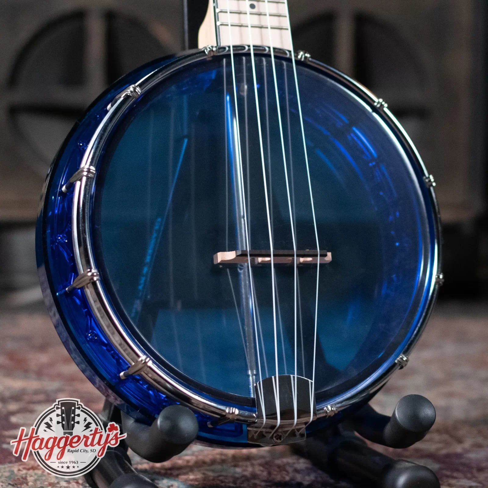 Goldtone LG-S Little Gem Banjolele, Sapphire