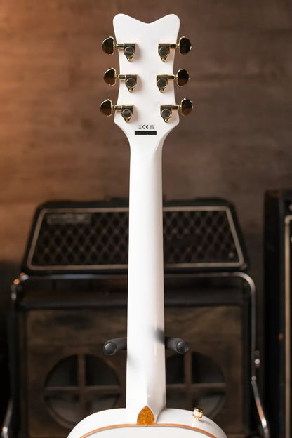 Gretsch G5021 WPE Rancher Penguin Parlor Acoustic/Electric, Fishman - White