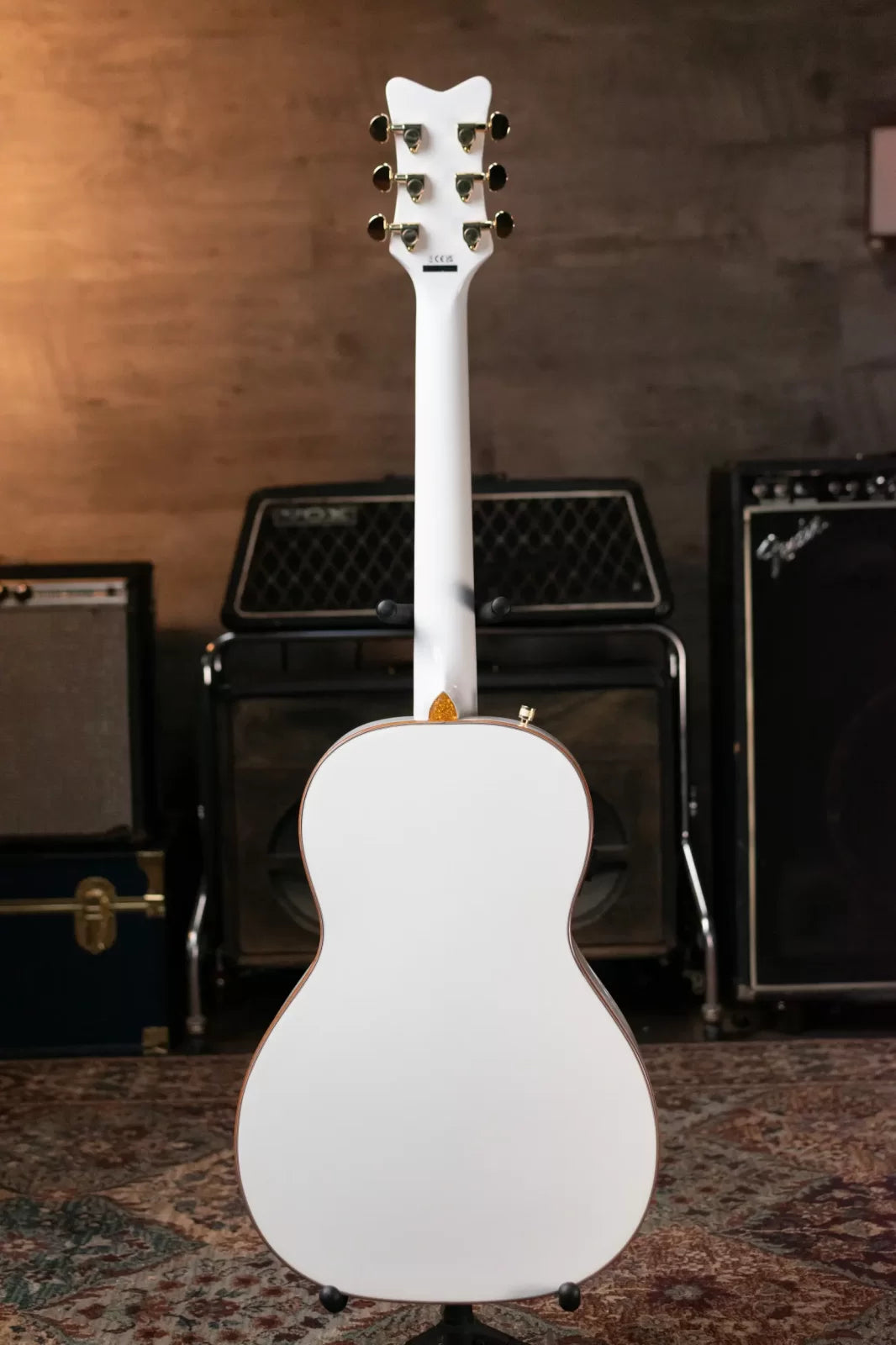 Gretsch G5021 WPE Rancher Penguin Parlor Acoustic/Electric, Fishman - White