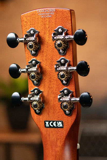 Gretsch G9201 Honey Dipper Round-Neck Brass Body Resonator Guitar