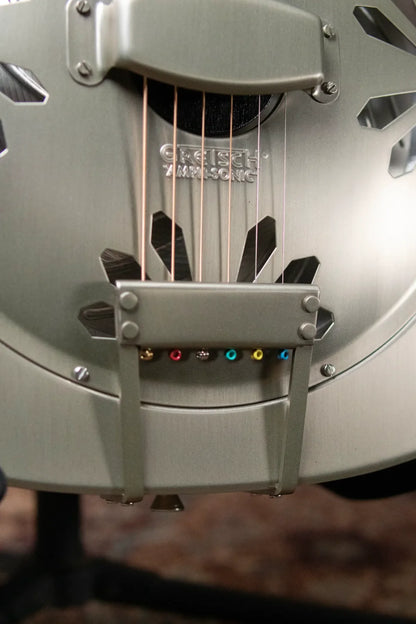 Gretsch G9201 Honey Dipper Round-Neck Brass Body Resonator Guitar