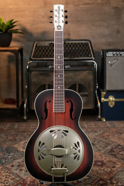 Gretsch G9241 Alligator Biscuit Round-Neck Resonator Guitar