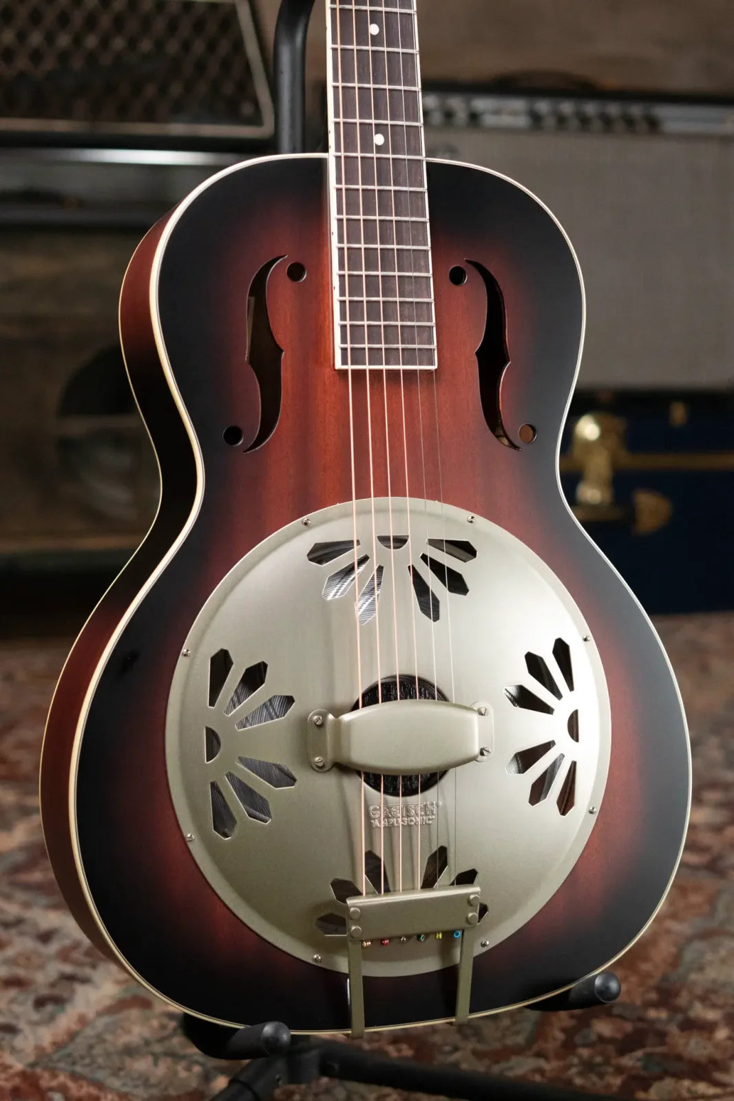 Gretsch G9241 Alligator Biscuit Round-Neck Resonator Guitar