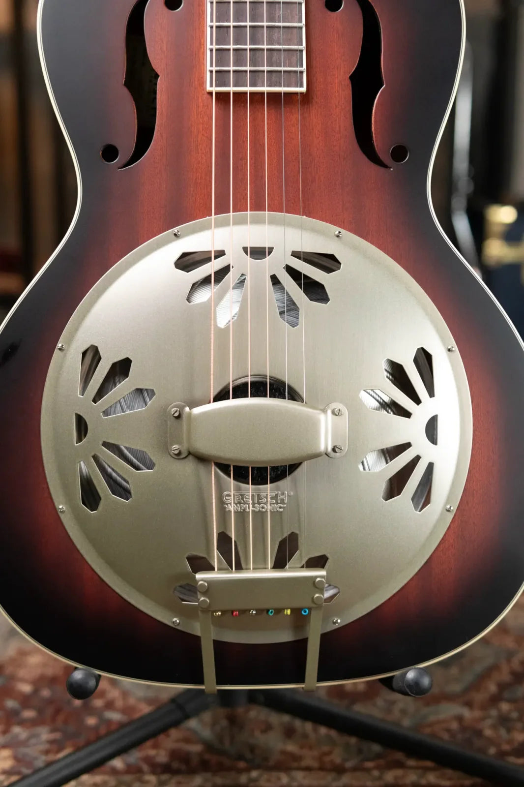 Gretsch G9241 Alligator Biscuit Round-Neck Resonator Guitar