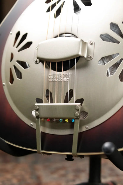 Gretsch G9241 Alligator Biscuit Round-Neck Resonator Guitar