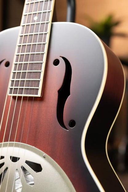 Gretsch G9241 Alligator Biscuit Round-Neck Resonator Guitar