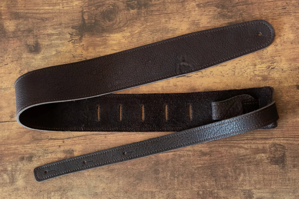 new Henry Heller 2.5 Adjustable American Buffalo Strap Chocolate haggertys 6