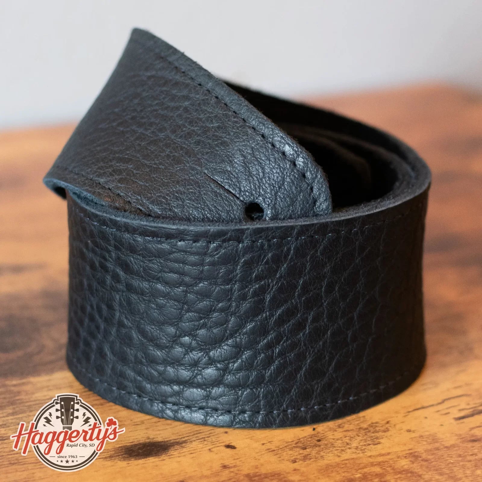 Henry Heller 2.5" Adjustable American Buffalo Strap - Black