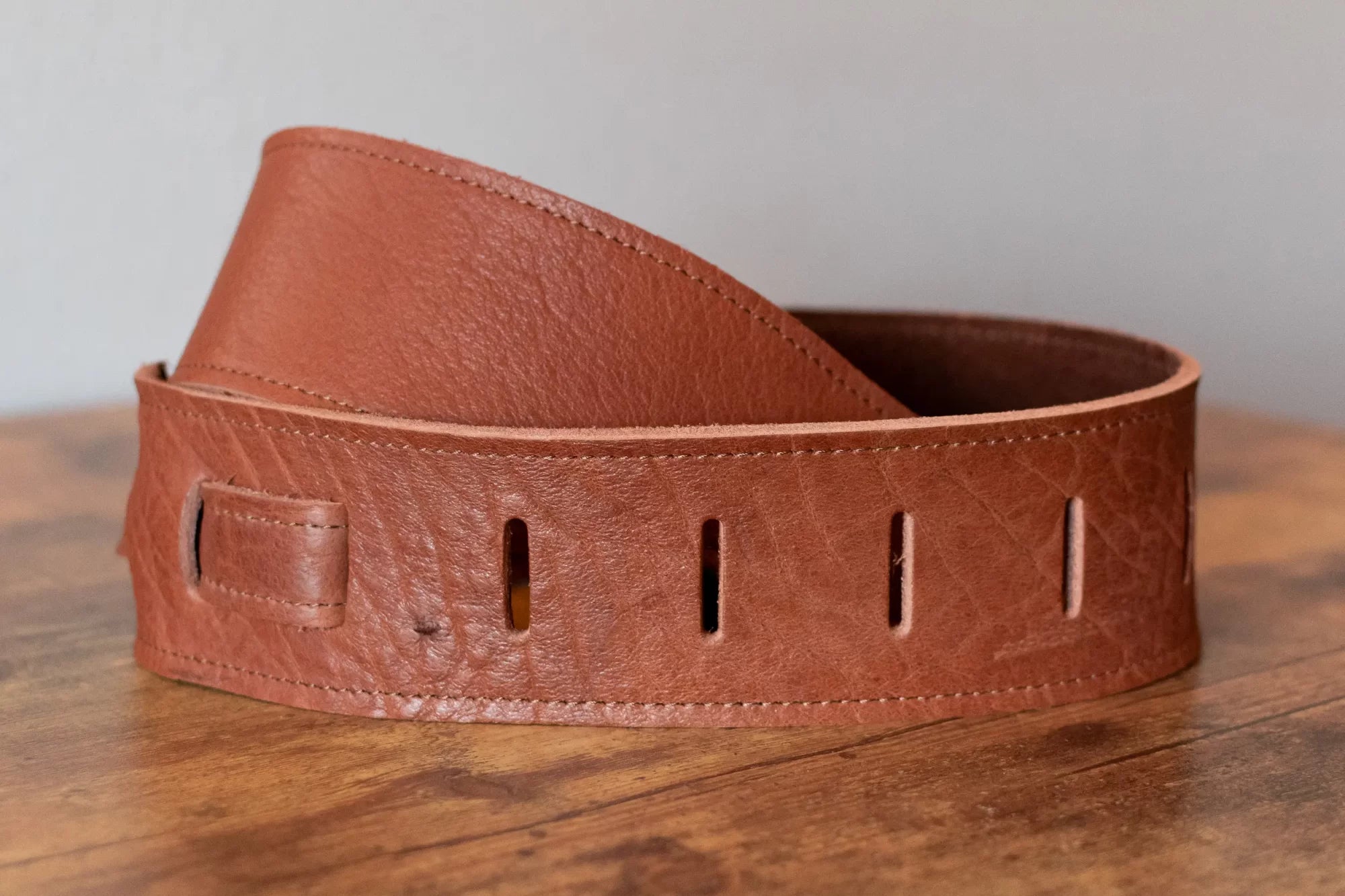 new Henry Heller 2 5 Adjustable American Buffalo Strap Brown haggertys 2