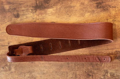 new Henry Heller 2 5 Adjustable American Buffalo Strap Brown haggertys 6