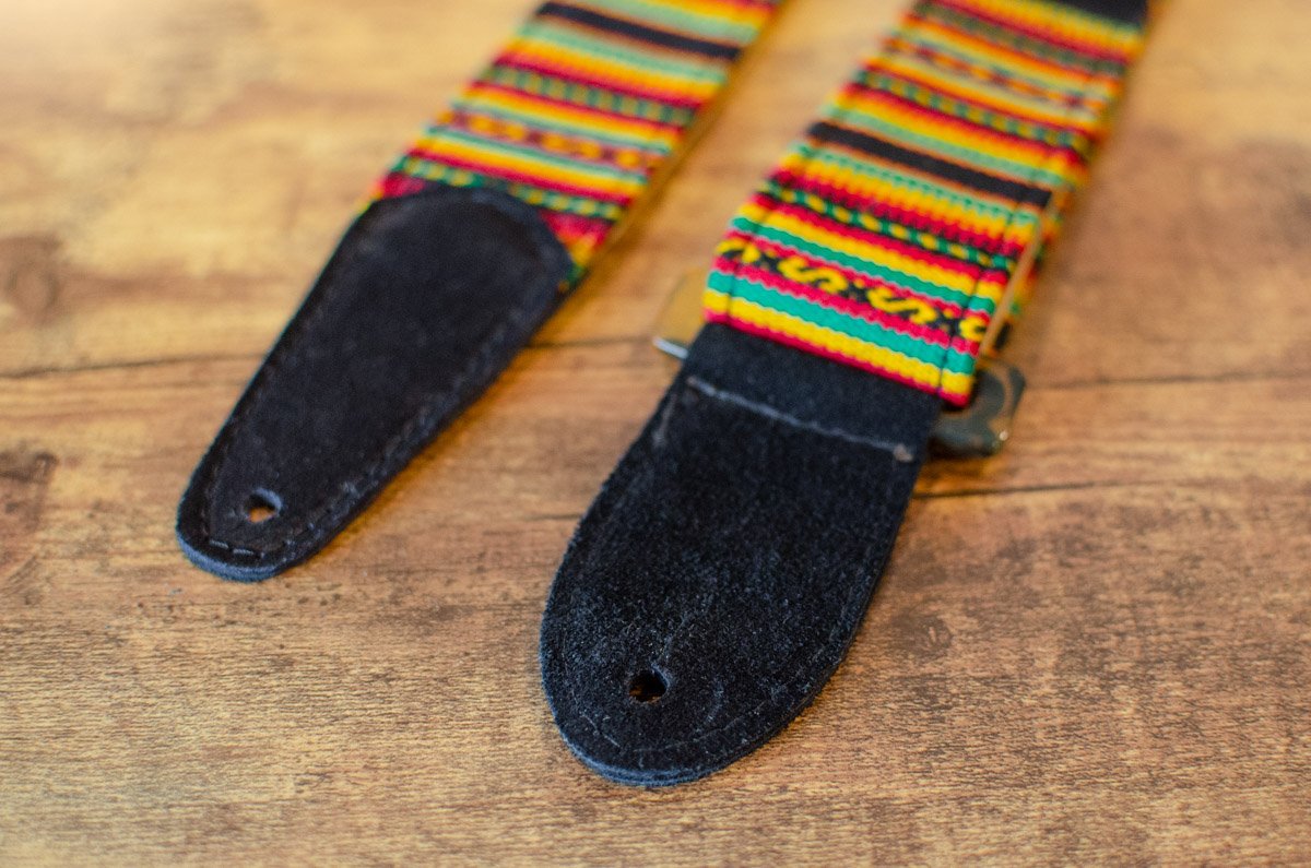 new Henry Heller 2 Peruvian Inca Fabric Guitar Strap haggertys 4