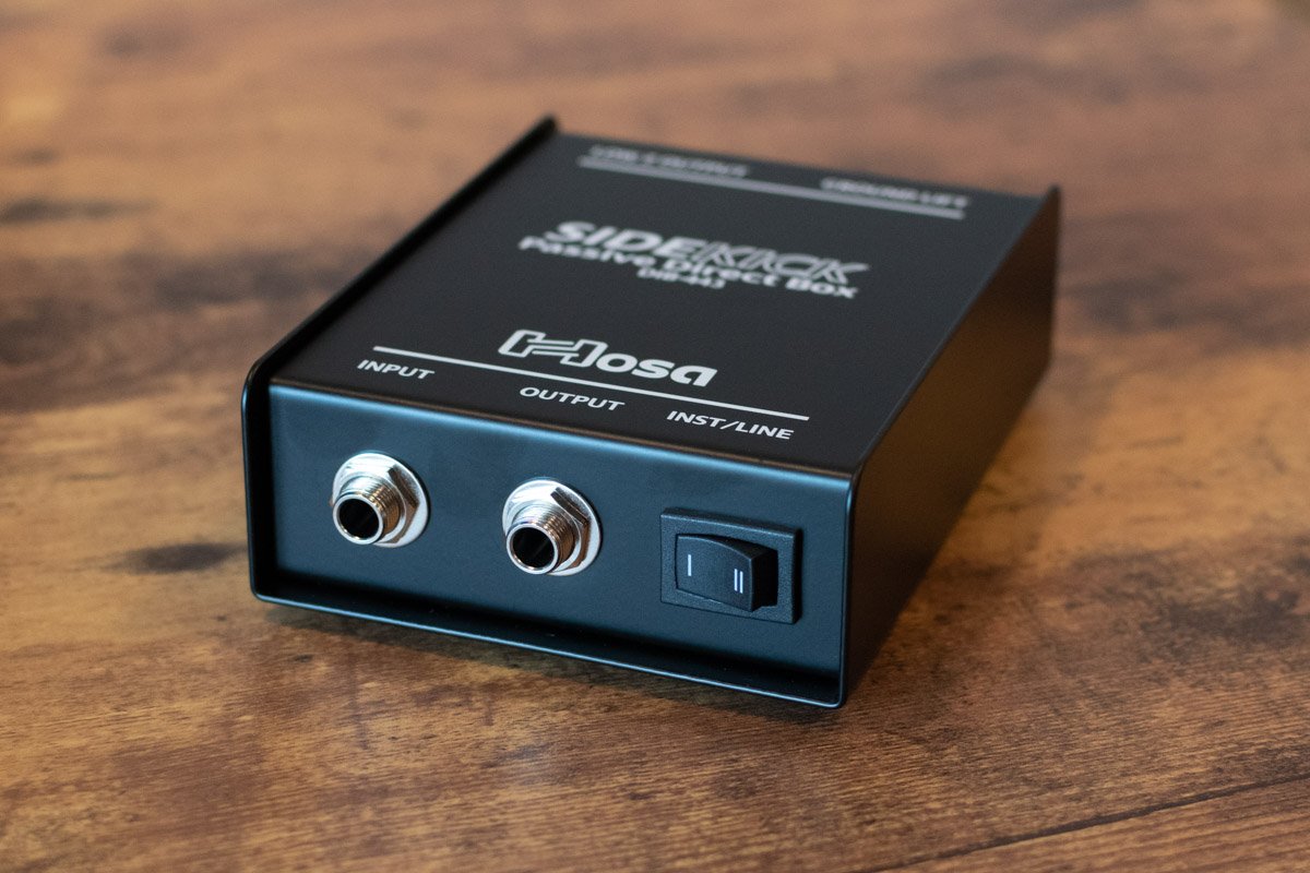 new Hosa DIB 443 Passive DI Box haggertys 3