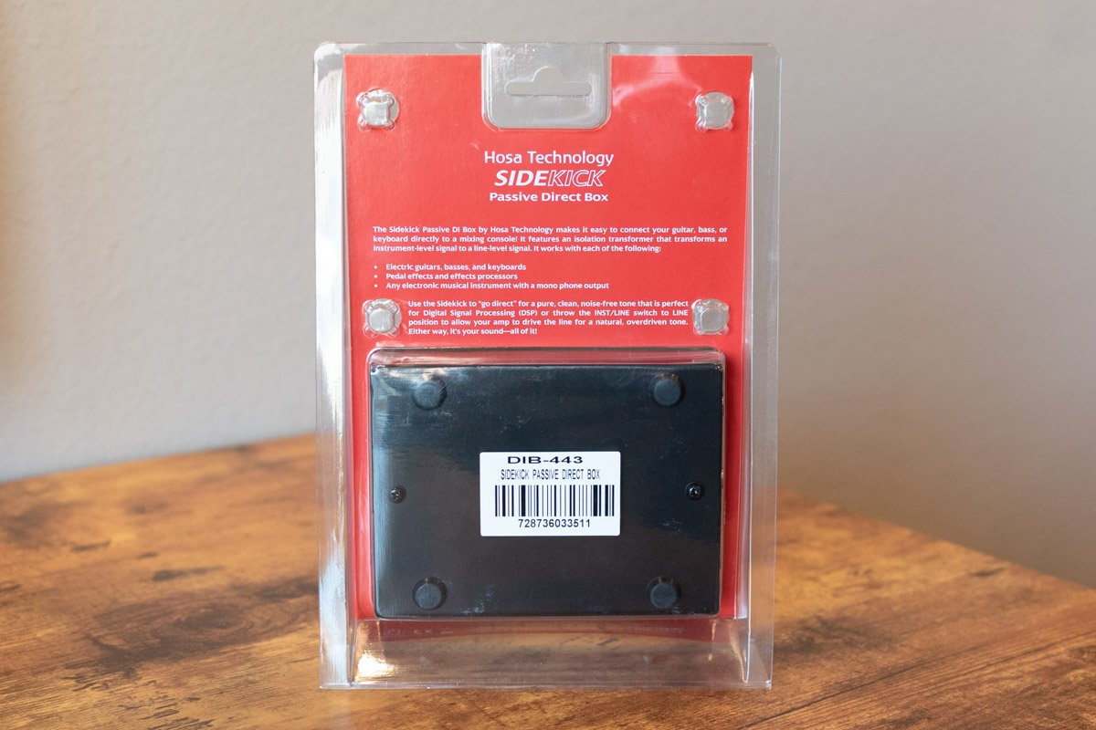 new Hosa DIB 443 Passive DI Box haggertys 8