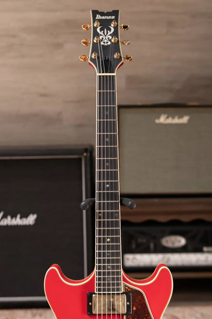 Ibanez AMH90CRF Artcore Expressionist Hollowbody Electric Guitar - Cherry Red Flat