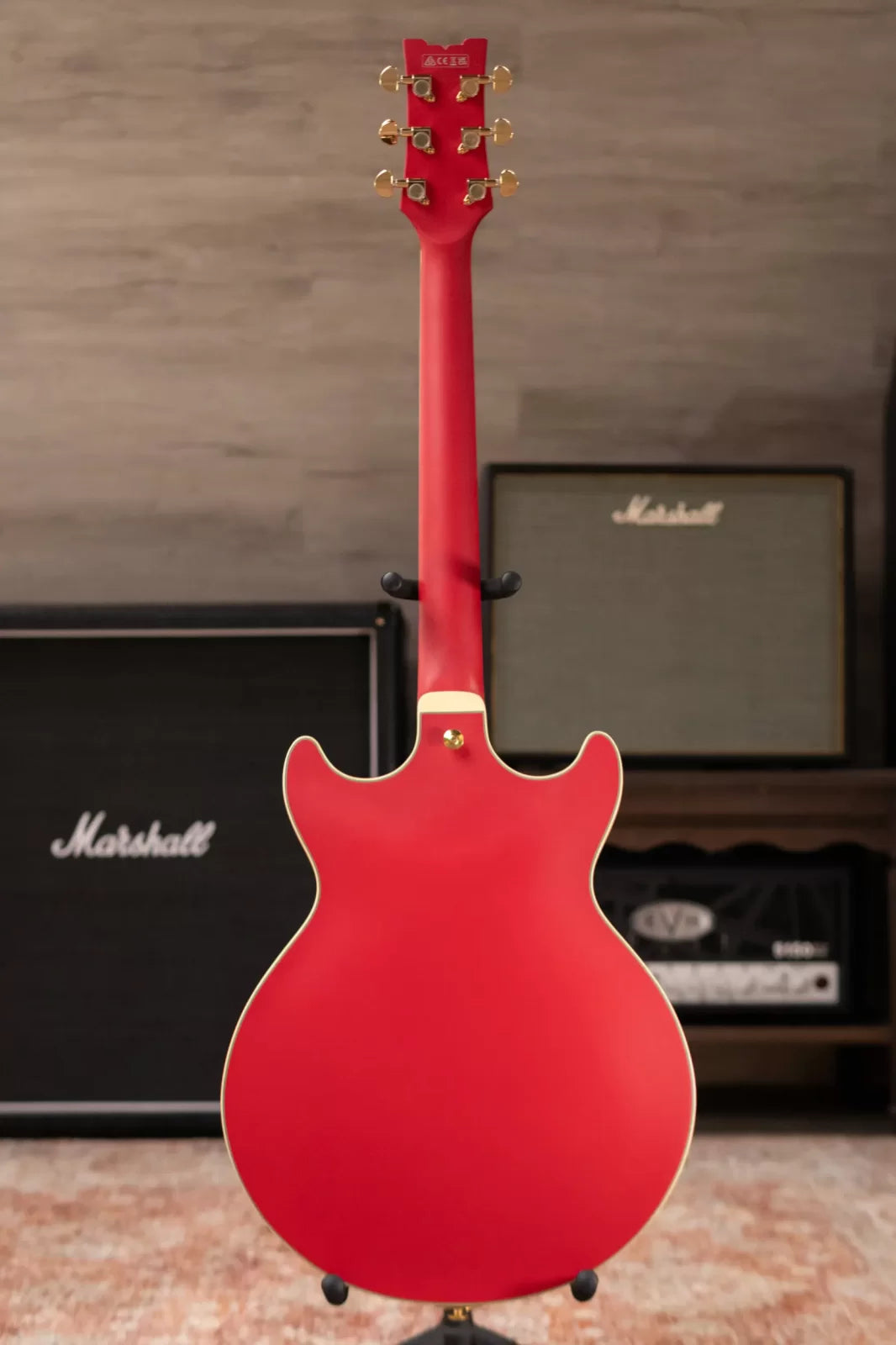 Ibanez AMH90CRF Artcore Expressionist Hollowbody Electric Guitar - Cherry Red Flat