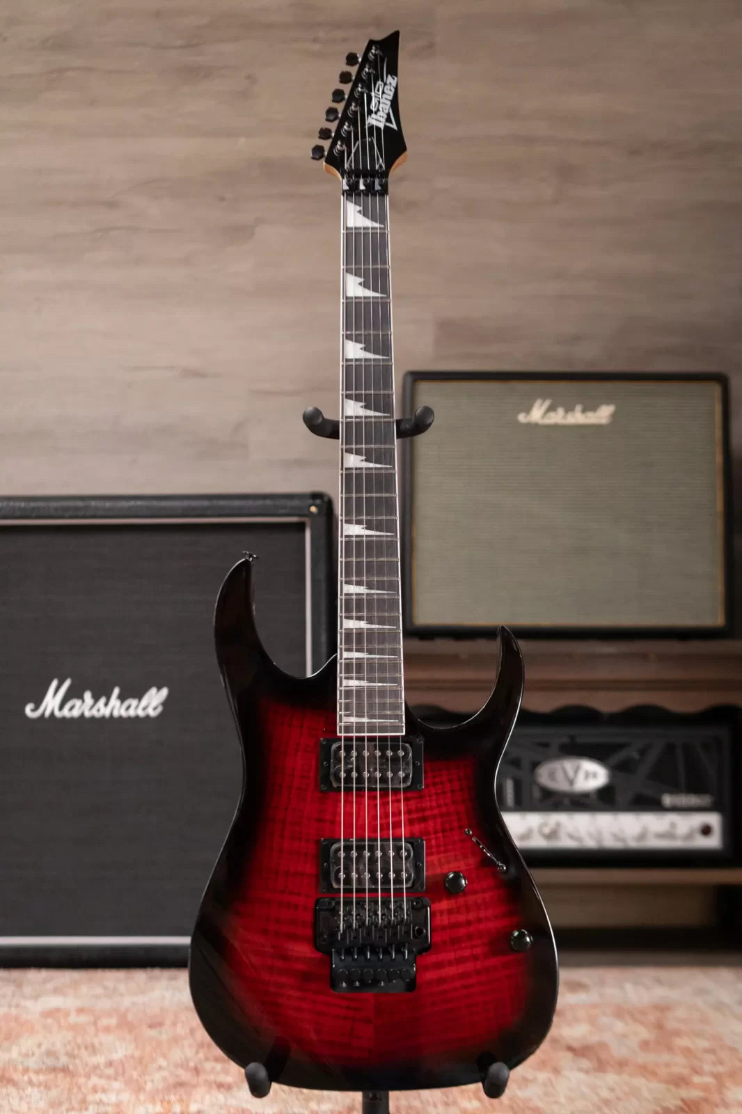 Ibanez GRG320FATRB GIO Electric Guitar - Transparent Red Burst