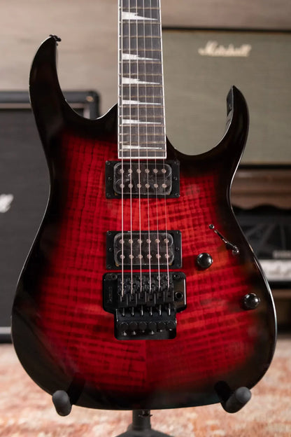 Ibanez GRG320FATRB GIO Electric Guitar - Transparent Red Burst