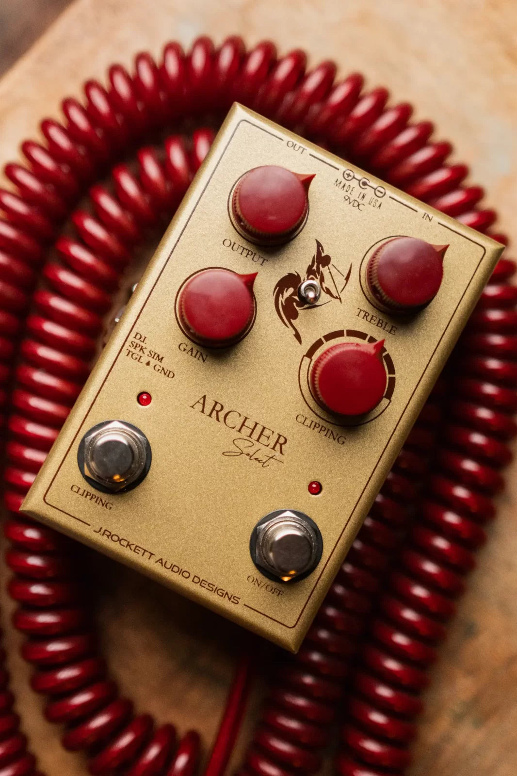 new J. Rockett Archer Select Overdrive Pedal haggertys 6