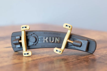 Kun Collapsible Mini - Violin Shoulder Rest - Brown