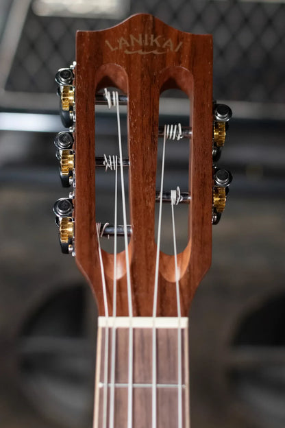 Lanikai ACST-5CET Acacia Solid Top 5-String Tenor Ukulele w/Electronics & Gig Bag