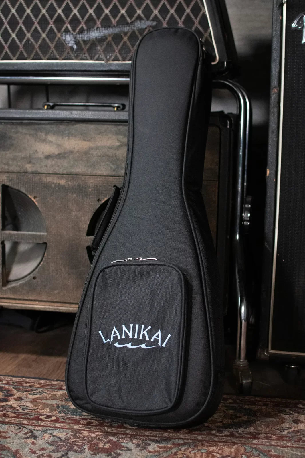Lanikai ACST-5CET Acacia Solid Top 5-String Tenor Ukulele w/Electronics & Gig Bag