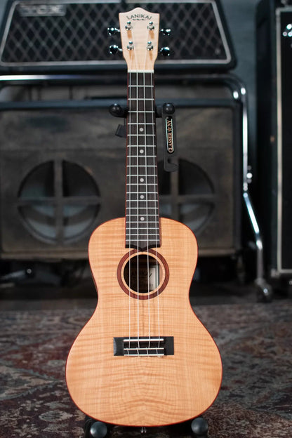 Lanikai FM-C Flame Maple Concert Ukulele with Gig Bag