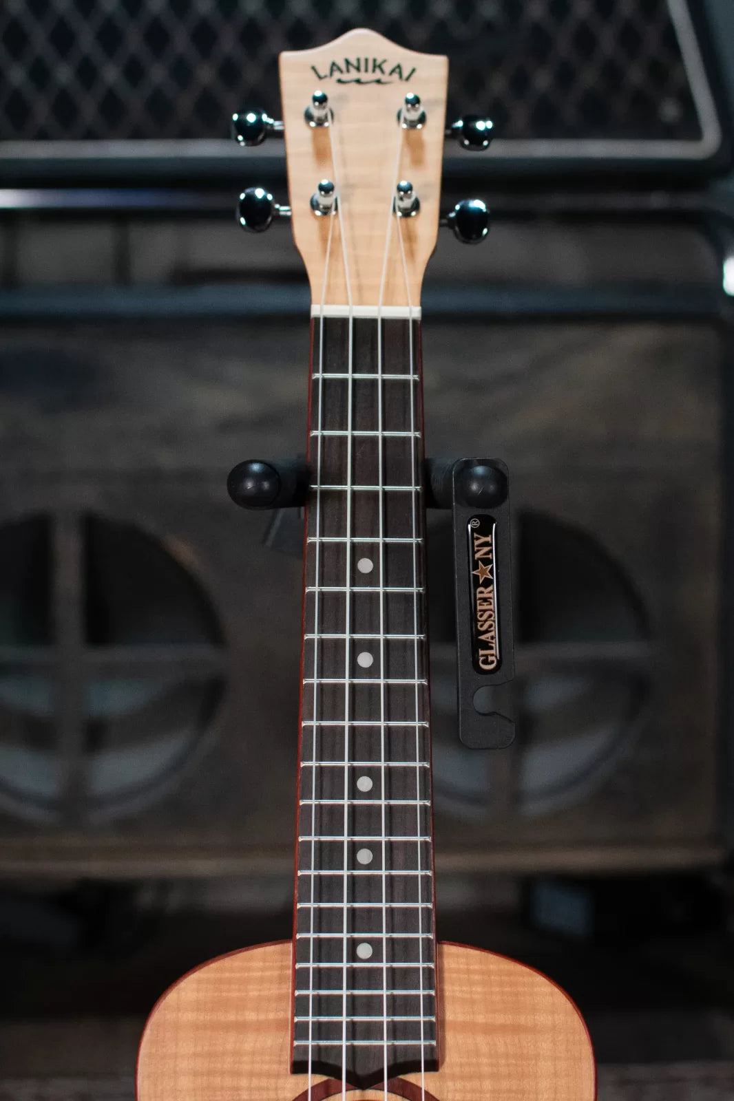 Lanikai FM-C Flame Maple Concert Ukulele with Gig Bag