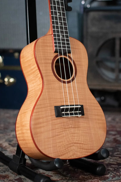 Lanikai FM-C Flame Maple Concert Ukulele with Gig Bag